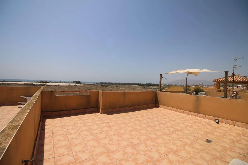 Terrasse - Penthouse with Rooftop Solarium in Palomares
