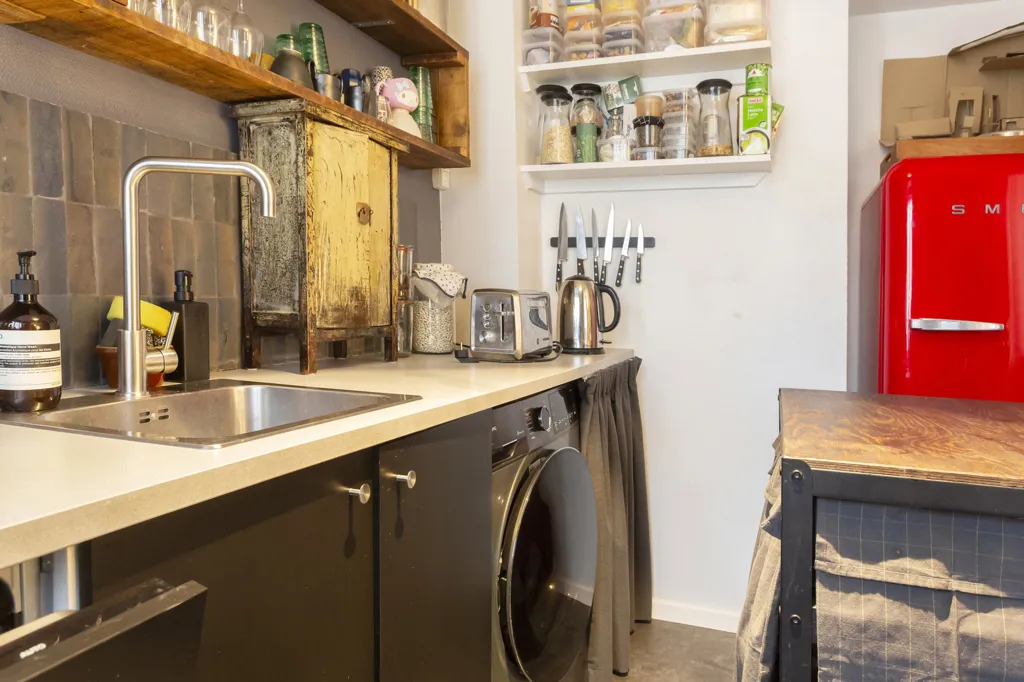 Cuisine - Condo with Sea View in Copenhagen S