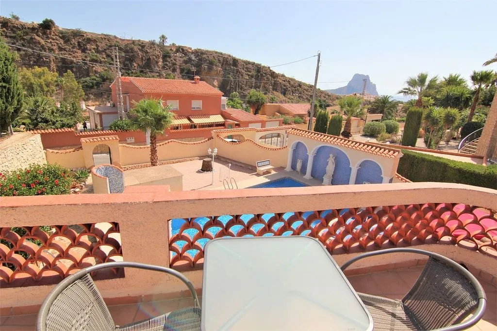 Terrasse - Villa with Pool and Terrace in Calpe