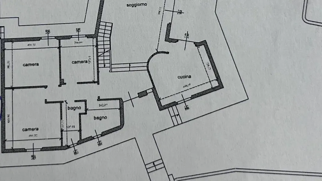 Plan - Panoramic Villa with Garden in Figline Valdarno