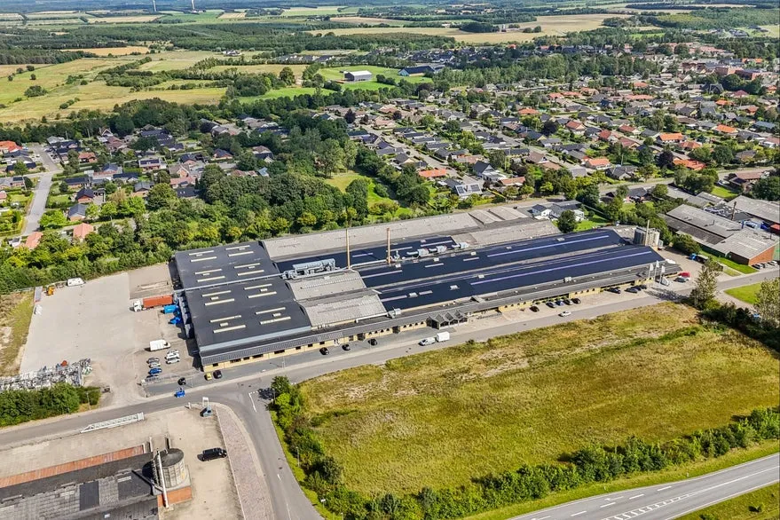 Vue aérienne - Logistics/Production Property in Bording with Long Lease
