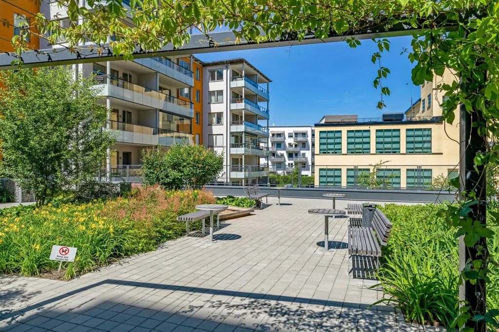Jardin - Modern 2-Bedroom Flat with Generous Balcony in Mårtensdal