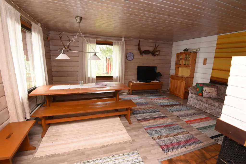 Soggiorno - Cottage with Fireplace by Piispajärvi