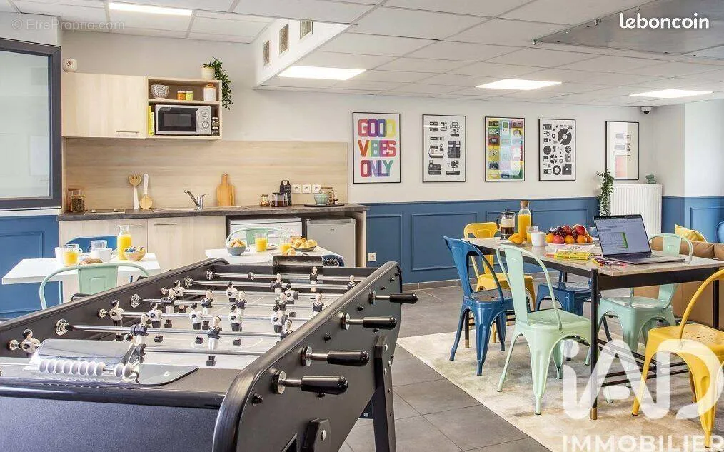 Pièces - Studio LMNP en Résidence Étudiante à Dijon