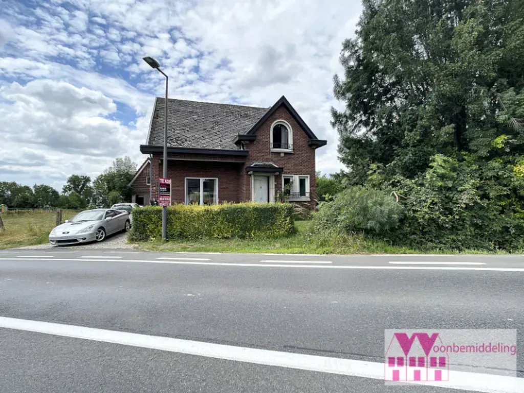 Extérieur - Maison Charmante avec Terrasse à Ninove