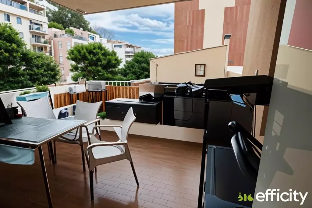 Terrass - 3-Bedroom Apartment with Terrace in Menton