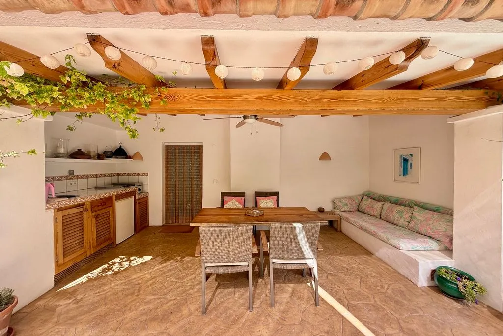 Terrasse - Mediterranean Villa with Pool in San Jose, Ibiza