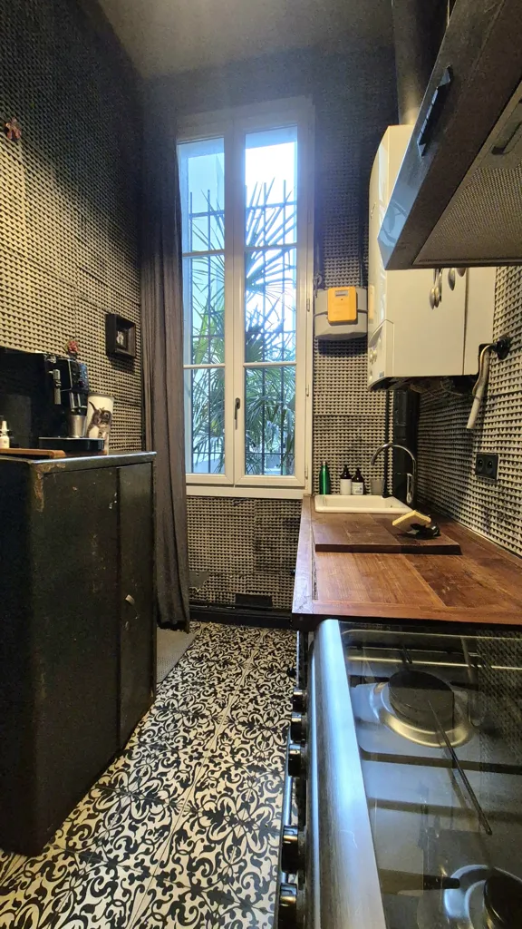 Köök - Grand 2-Piece in Historic Building, Paris 18th
