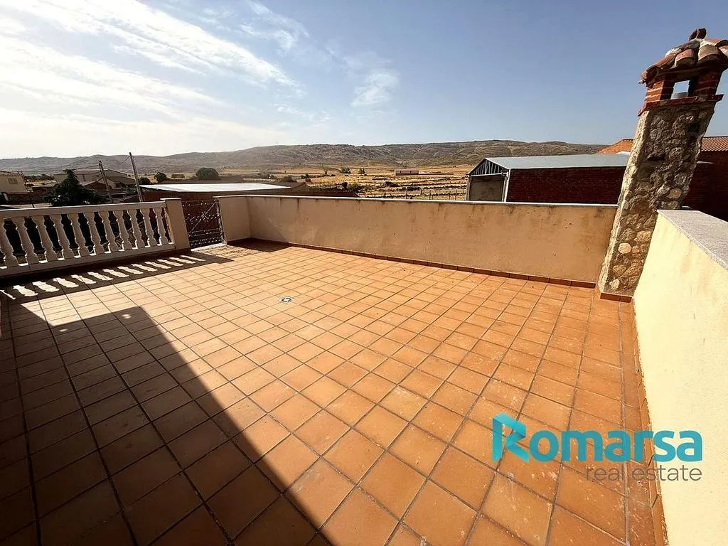 Terrasse - Rural House with Pool in Gemuño