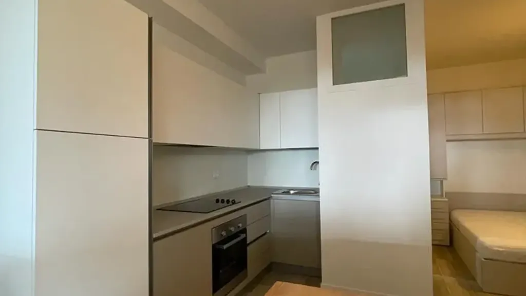 Köök - Studio Apartment with Sea View in Ancona