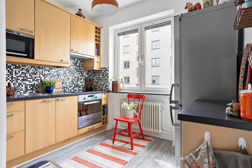 Cucina - Penthouse Flat with Two-Aspect Windows in Malmö