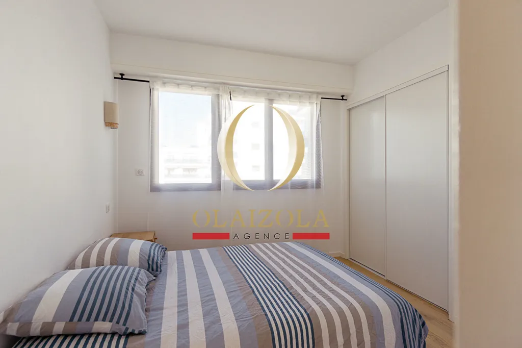 Bedrooms - Renovated Apartment with Balcony in Biarritz