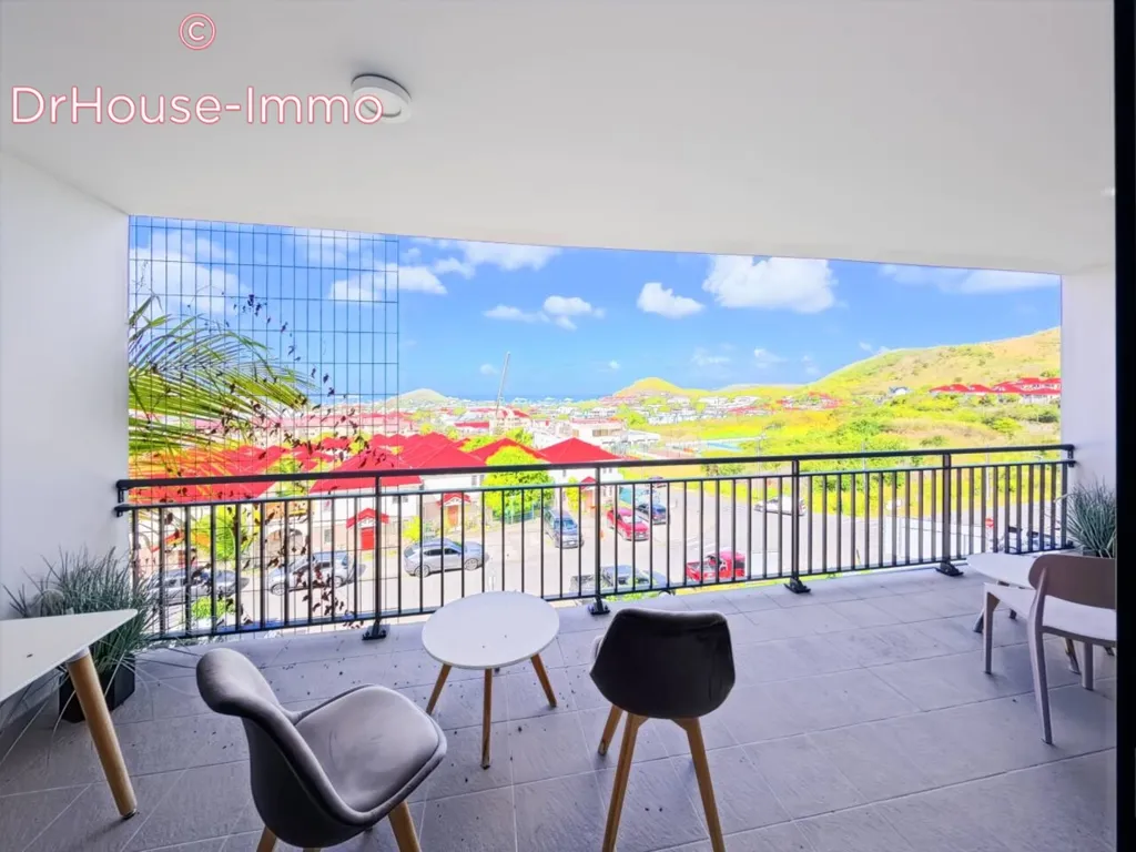 Balcon - Appartement avec Vue sur la Baie de Marigot à Saint-Martin