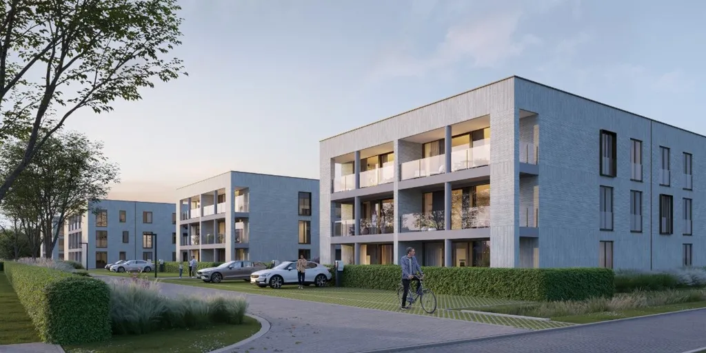 Contemporary Apartment with Terrace in Lebbeke