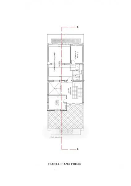 Plaan - Terraced Villa with Private Garden in Montevago