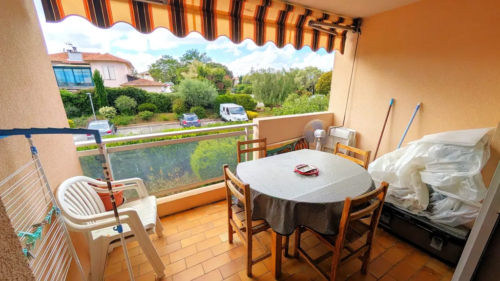 Balcon - Studio avec Loggia dans Résidence de Standing à Antibes