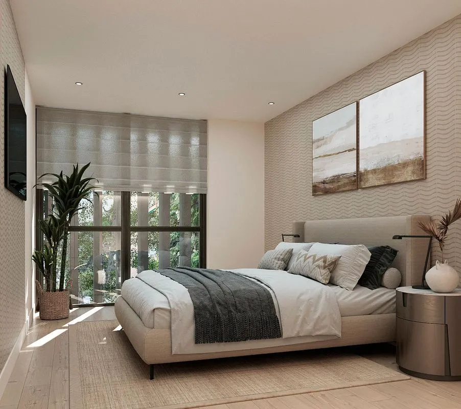 Camere da letto - New Flat with Loft Style in Retiro, Madrid