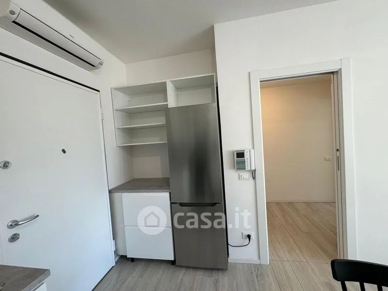 Köök - Modern Studio with Balcony in Cervia