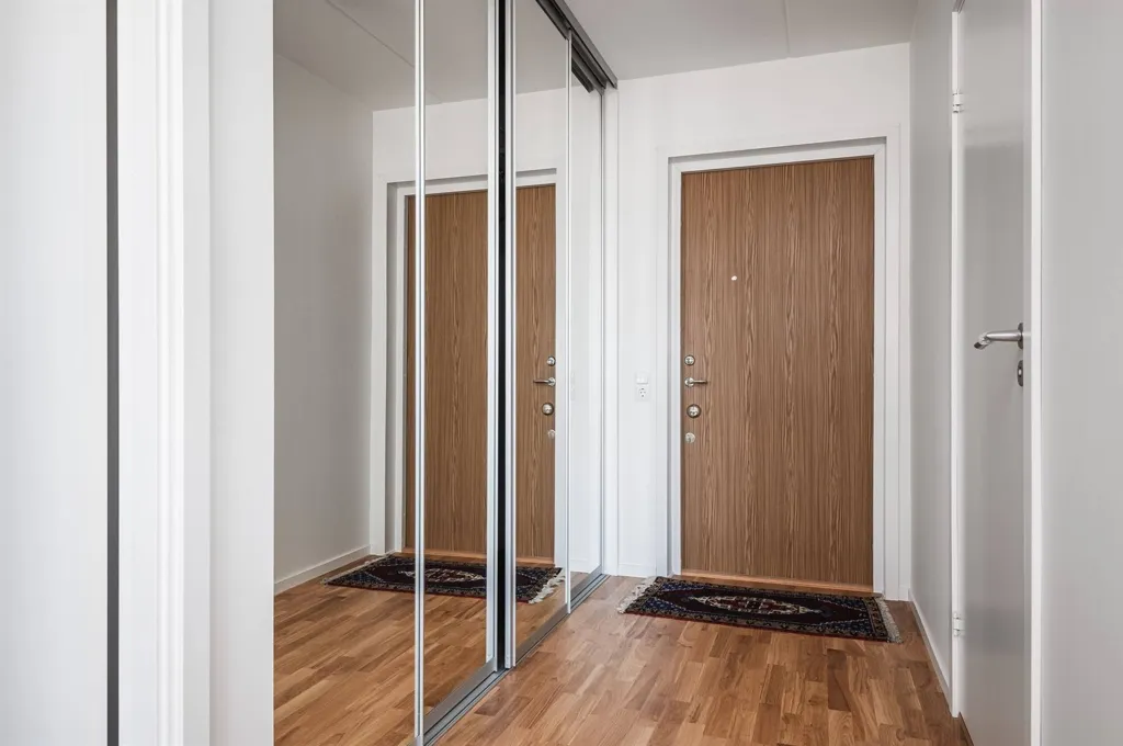 Entrée - Modern Flat with Balcony in Lindö Strand