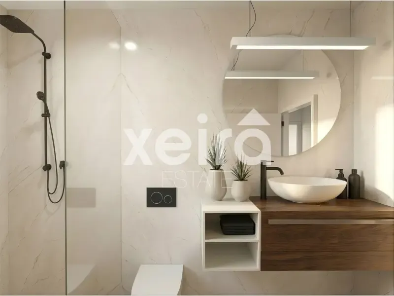 Bagni - Modern Flat with Parking in Vilagarcía de Arousa