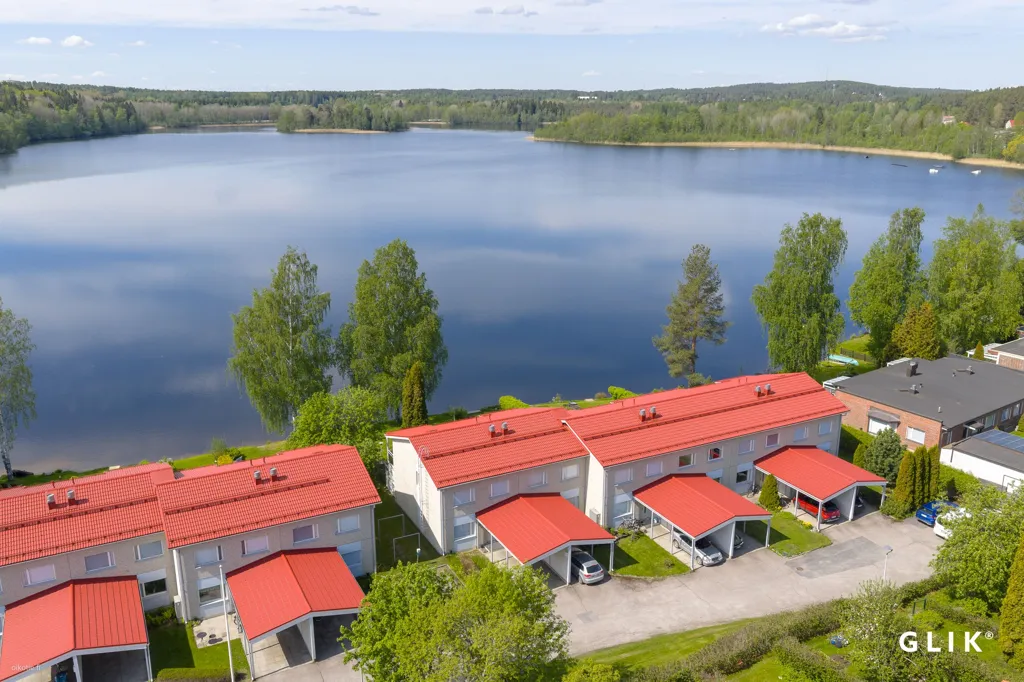 Vista aérea - Apartment with Lake View in Tohloppi, Tampere