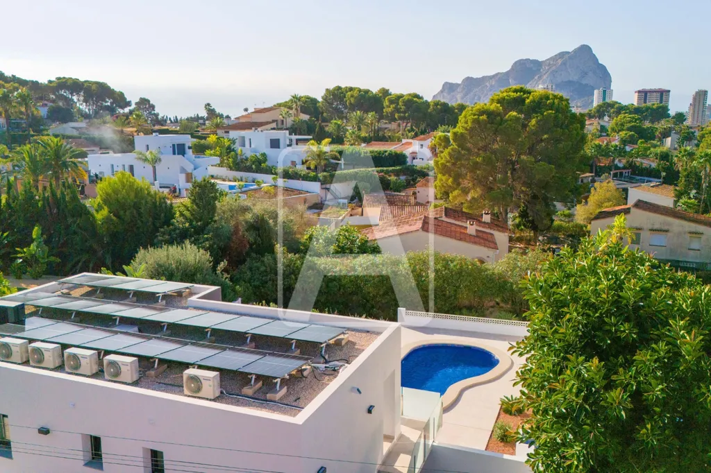 Vue aérienne - Mediterranean Villa with Sea Views in Calpe
