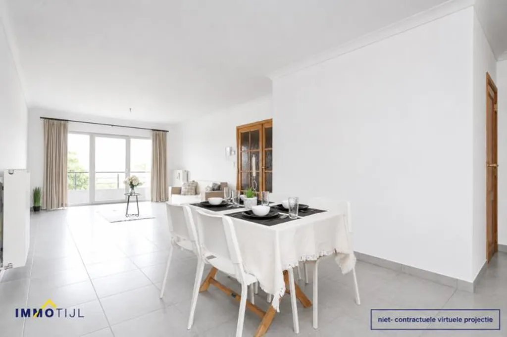 Dining Room - Spacious Apartment with Terraces in Dendermonde