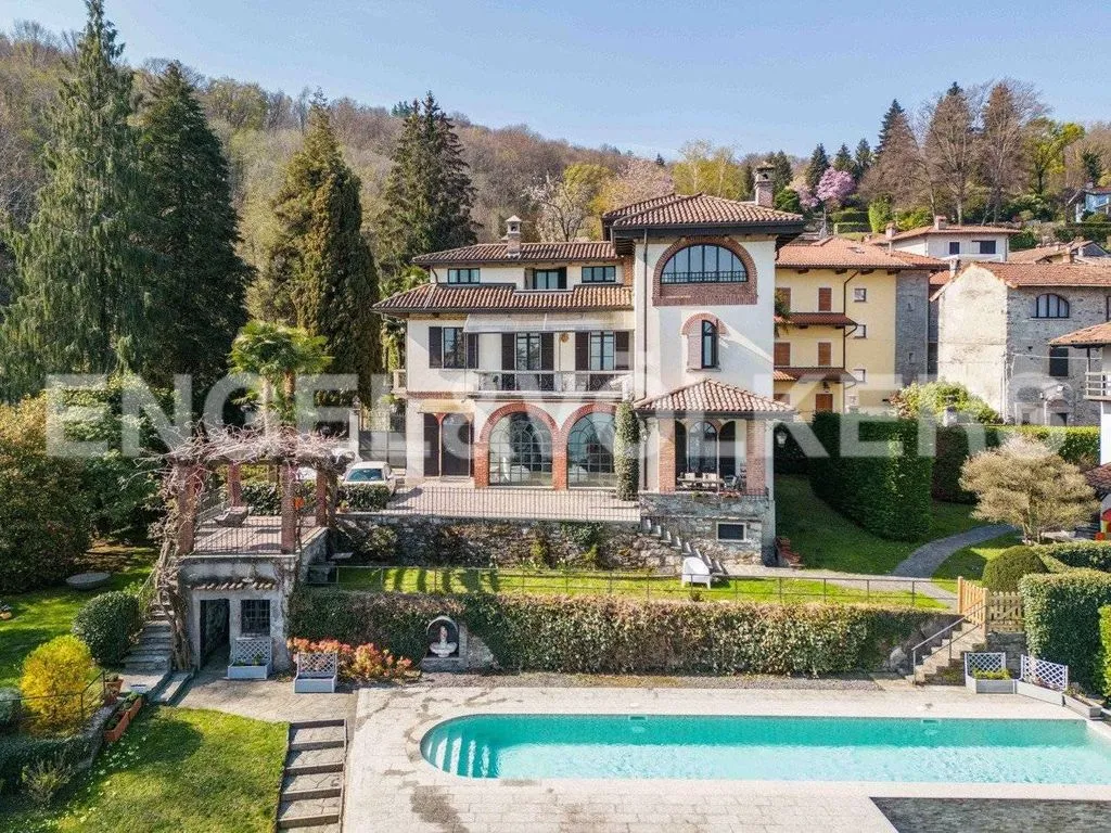 Vue aérienne - Villa with Lake View in Stresa