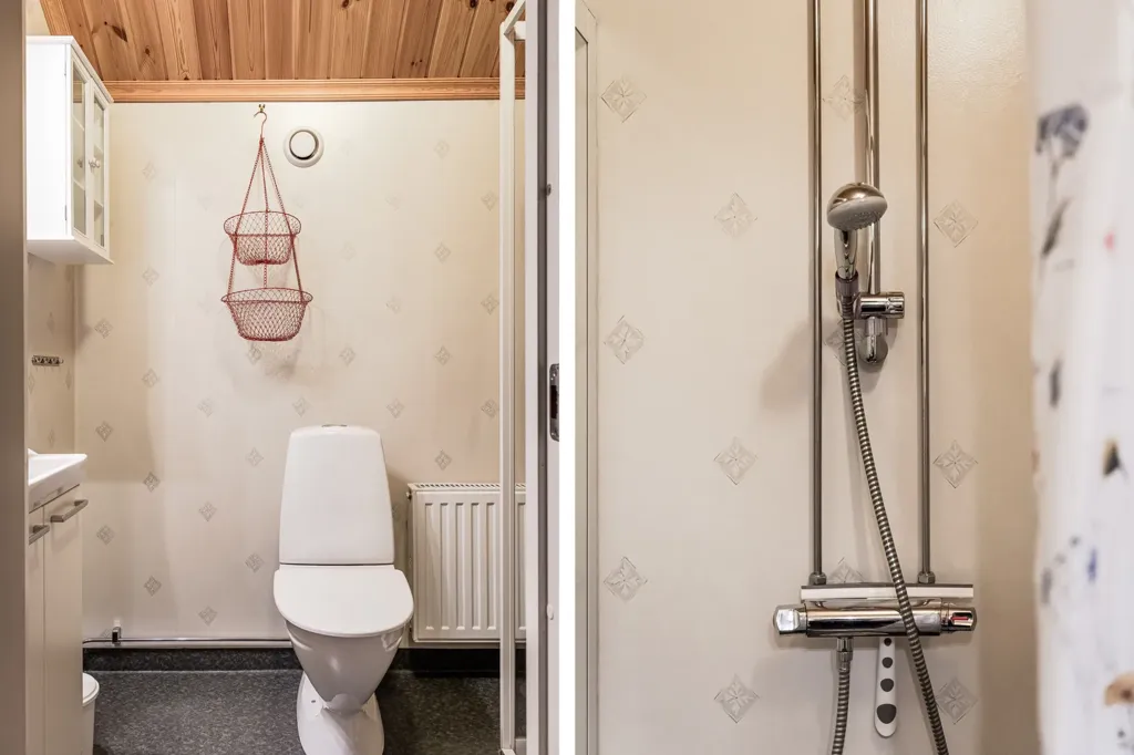 Bathrooms - Cottage with Ski Access in Branäs