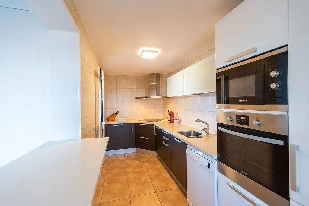 Köök - Chalet with Pool and Sea View in Corralejo