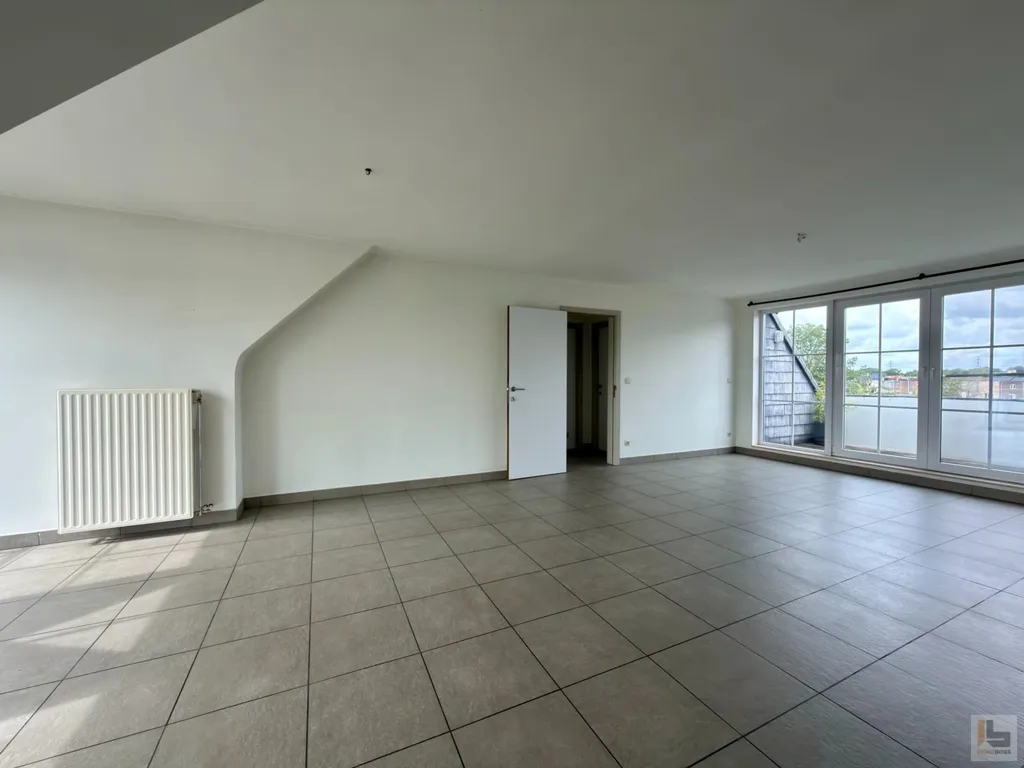 Séjour - Dakappartement avec Terrasse et Garagebox à Wondelgem