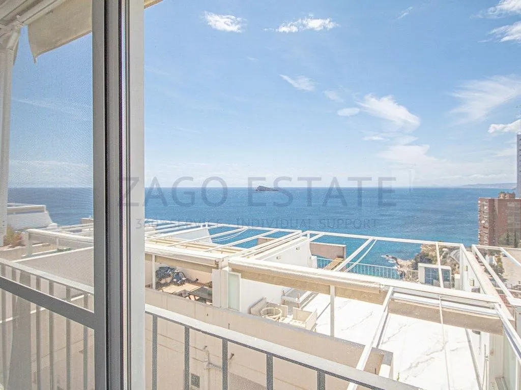 Balcon - Duplex with Sea View and Pool in Benidorm