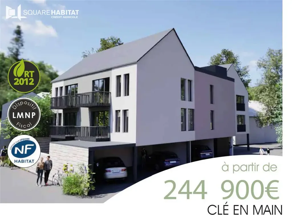 3-room apartment in Saint Renan