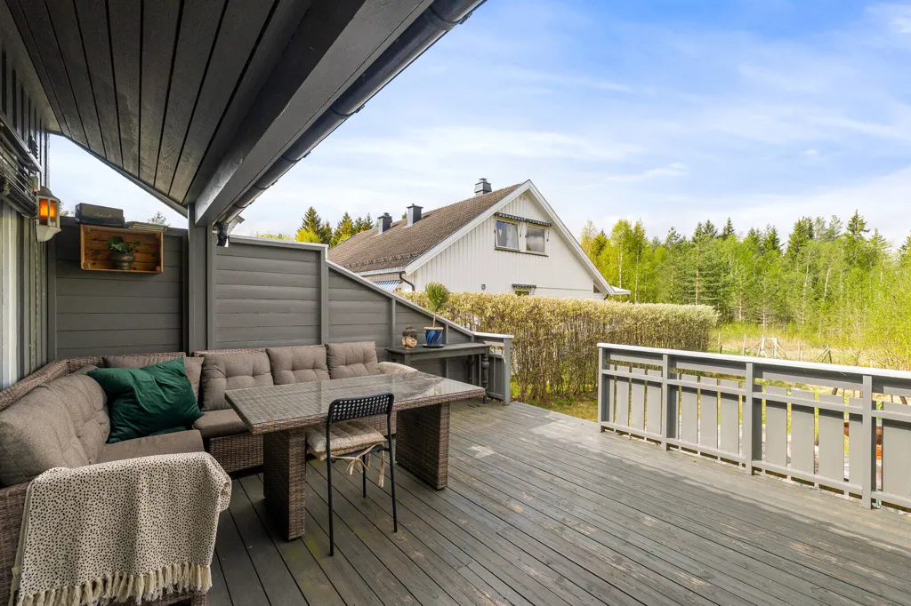 Terrazza - Casa di 3 locali a Nannestad