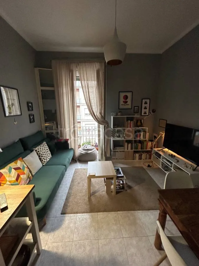 Séjour - Apartment with Balcony Views in Torino