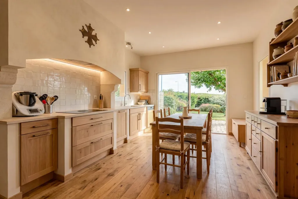 Cuisine - Maison Luxueuse avec Vue Campagne à Belmont-d'Azergues