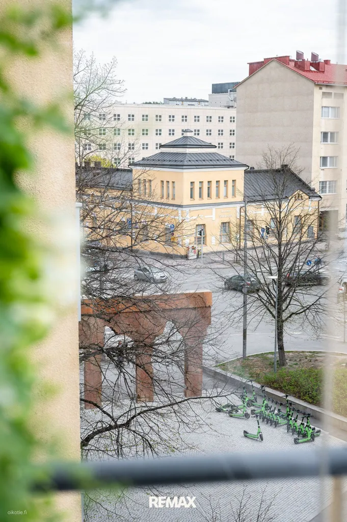 Balcon - Bright Apartment with Balcony in Central Lahti