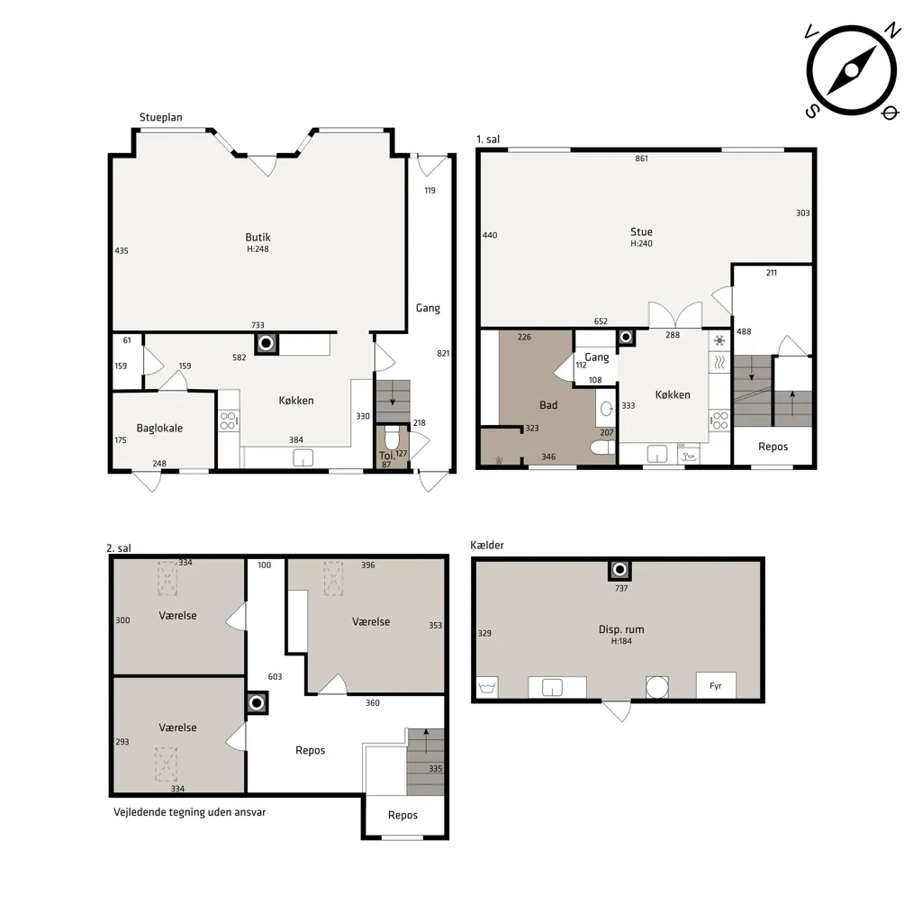 Maison 4 pièces à Aarup