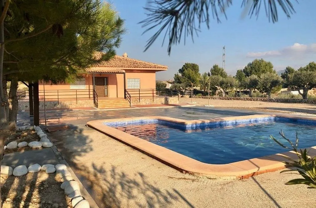Piscine - Chalet with Pool and Terrace in Abanilla