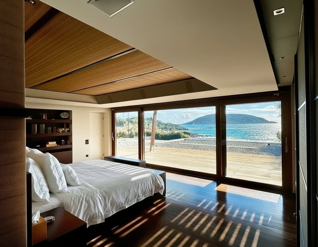 Camere da letto - Seafront Villa with Pools in Mavro Lithari