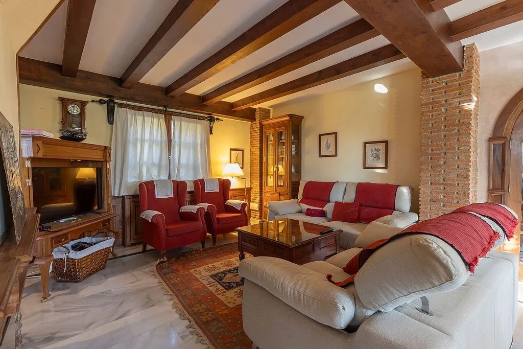 Séjour - Chalet with Pool and Terrace in Nívar