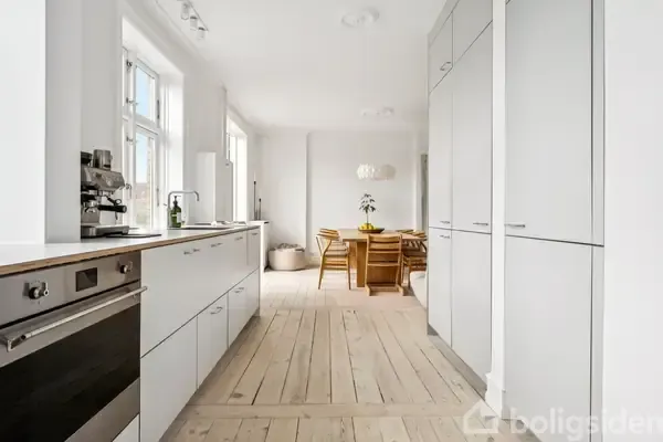 Kitchen - Apartment with Balcony in Frederiksberg