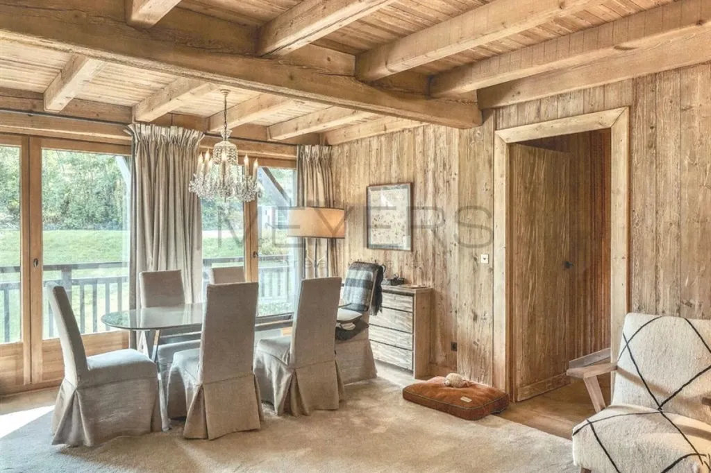 Söögituba - Chalet-Style Duplex in Megève