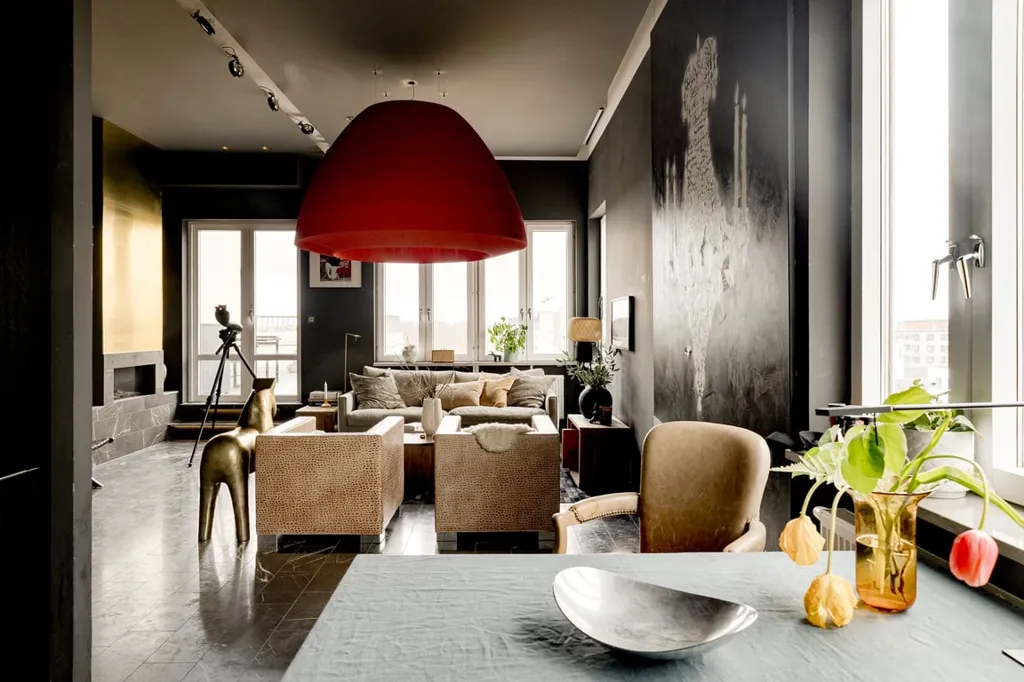 Salle à manger - Modern Two-Bedroom Flat with Dual Terraces in Malmö