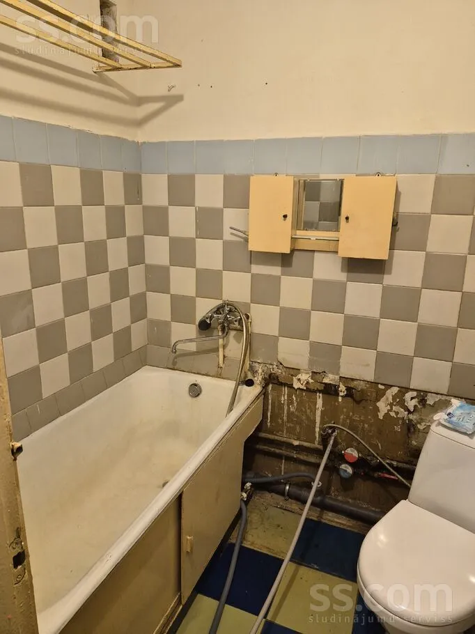 Salles de bain - 1-Bedroom Flat in Central Salaspils