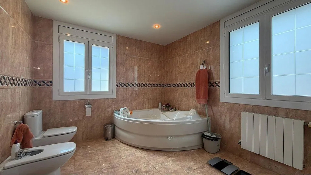Salles de bain - Chalet with Pool in Vallromanes