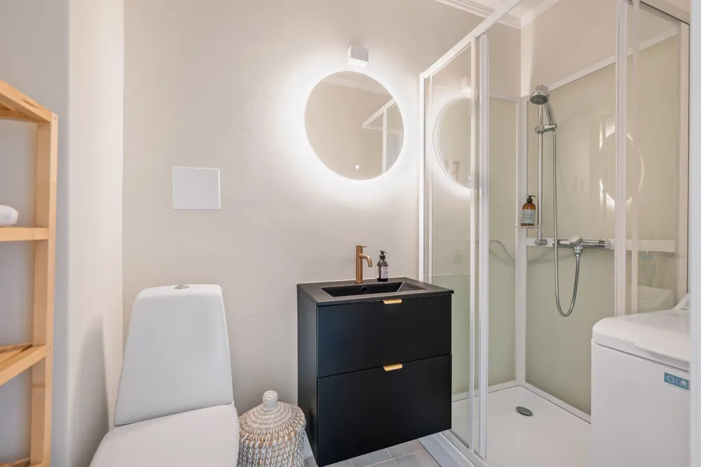 Bagni - Modernised Flat with Garden View in Oslo