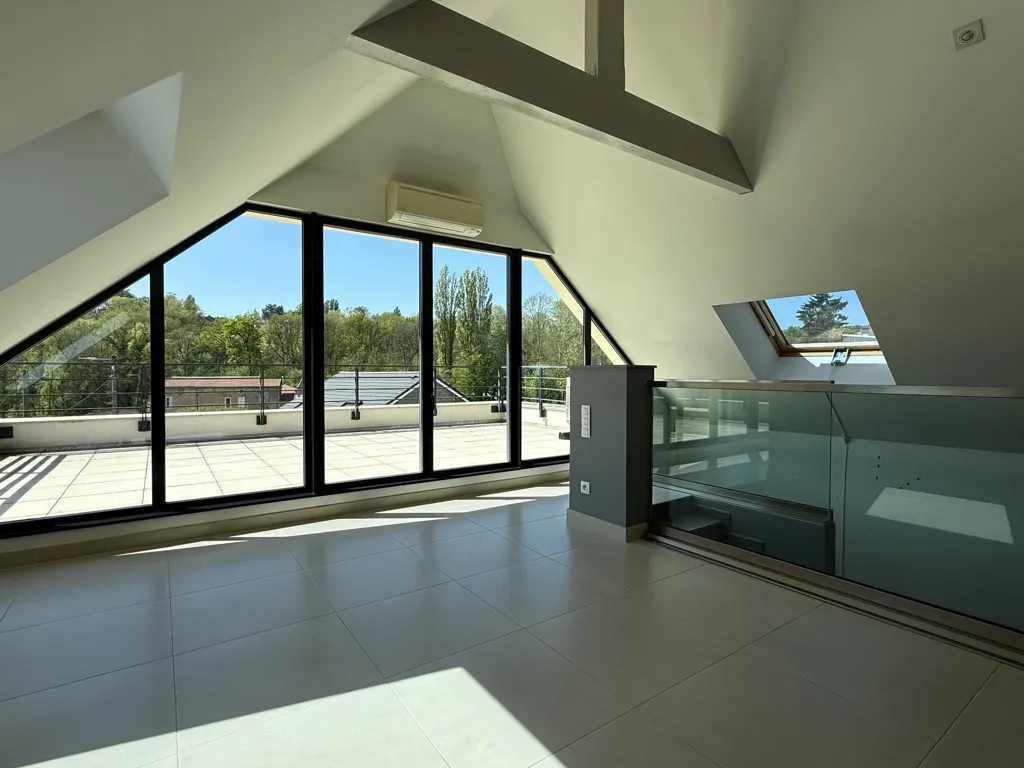 Toad - Attic Apartment with Terraced Garden in Châtel-Saint-Germain