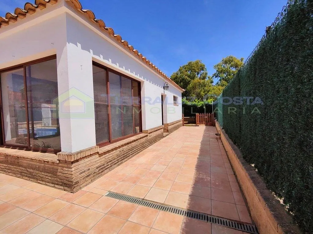 Terrasse - Chalet with Pool and Terraces in Lepe