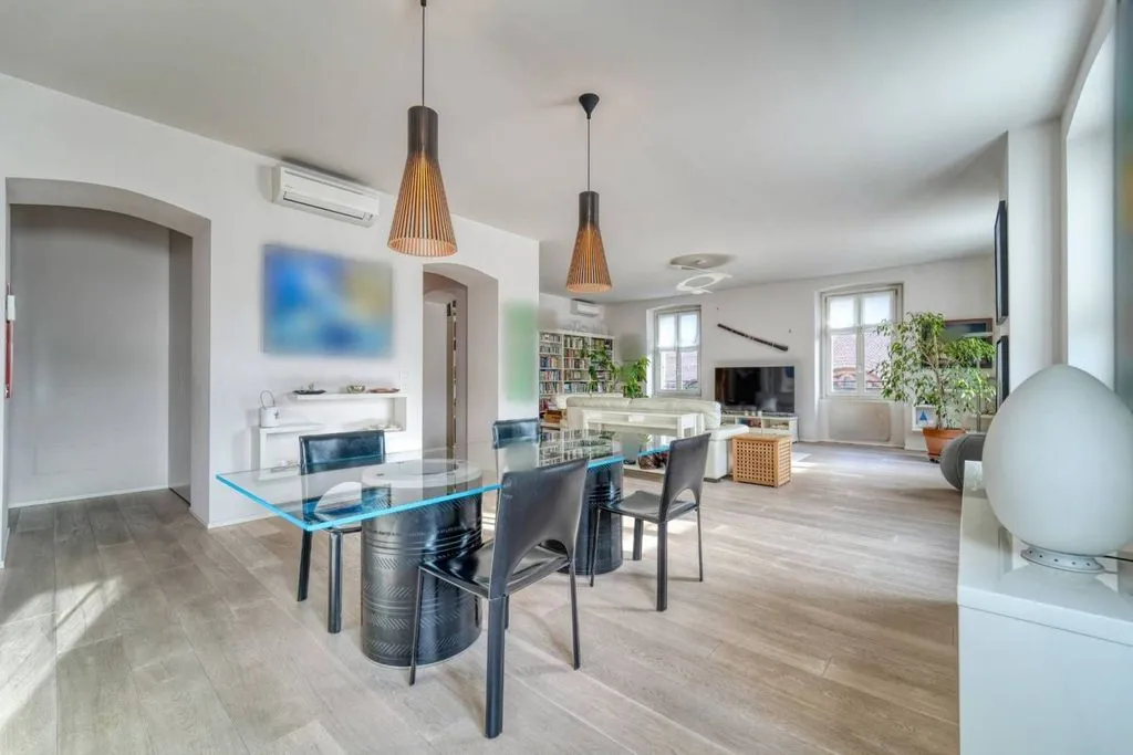 Salle à manger - Luxury Apartment with Triple Exposure in Milan